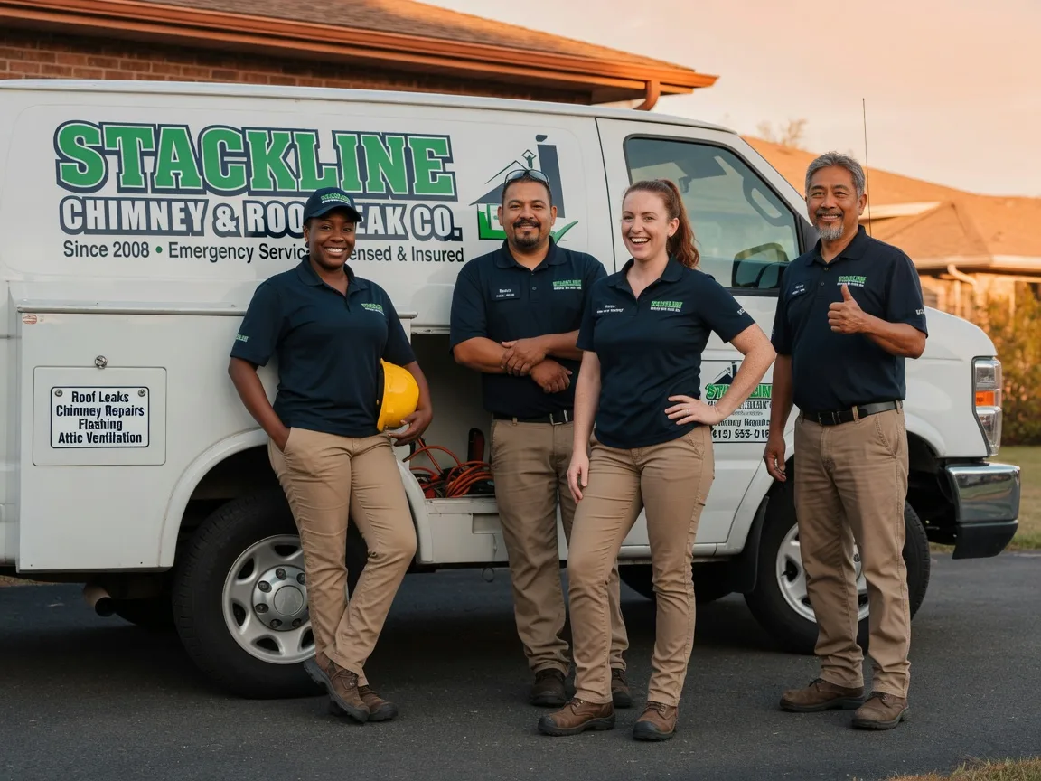 Chimney flashing repair company in Mahaska, KS